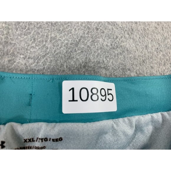 Under Armour Fitted Loose Fit Lined Running Shorts (Women's XXL) Blue - Picture 4 of 10